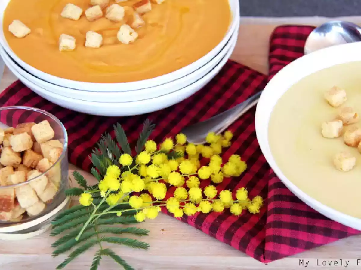 Crema de zanahoria y calabacín - foto 2