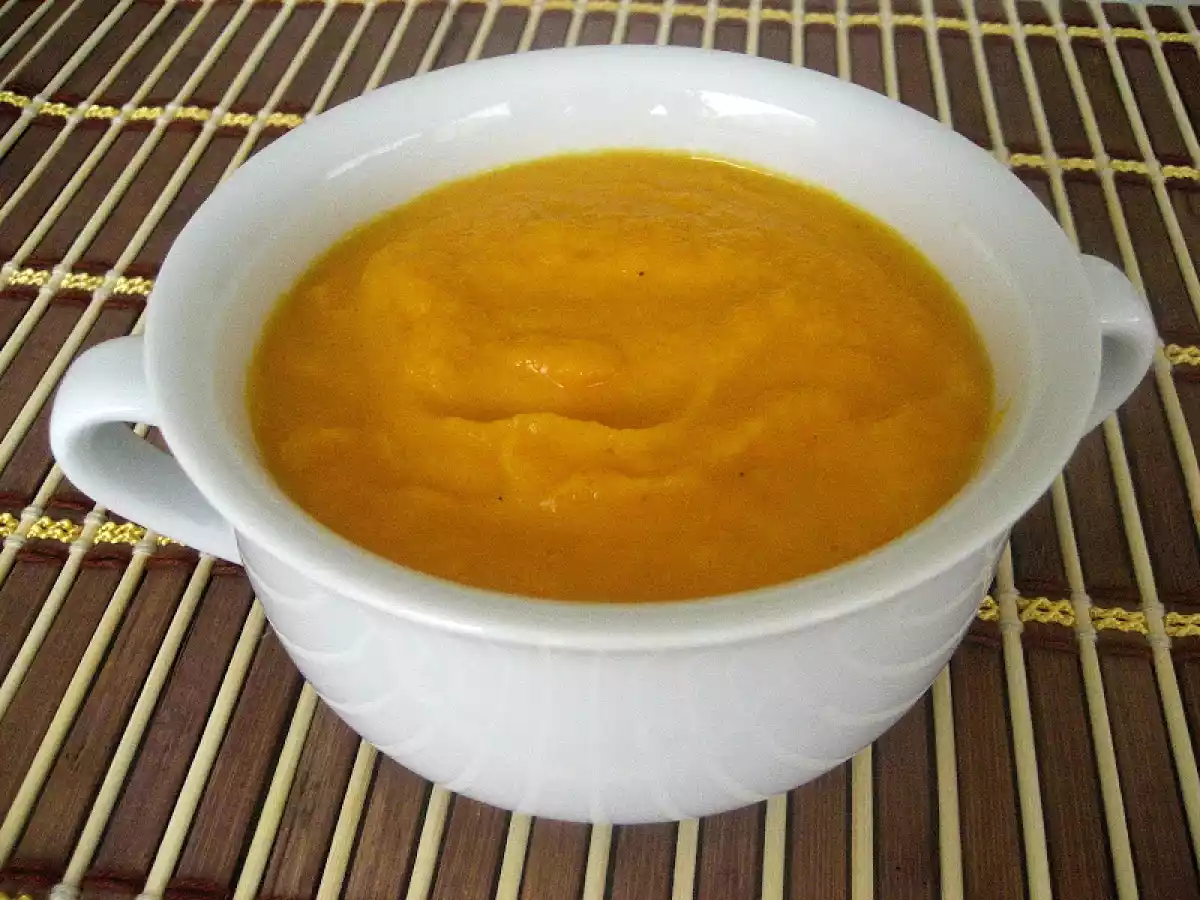 Crema de zanahorias