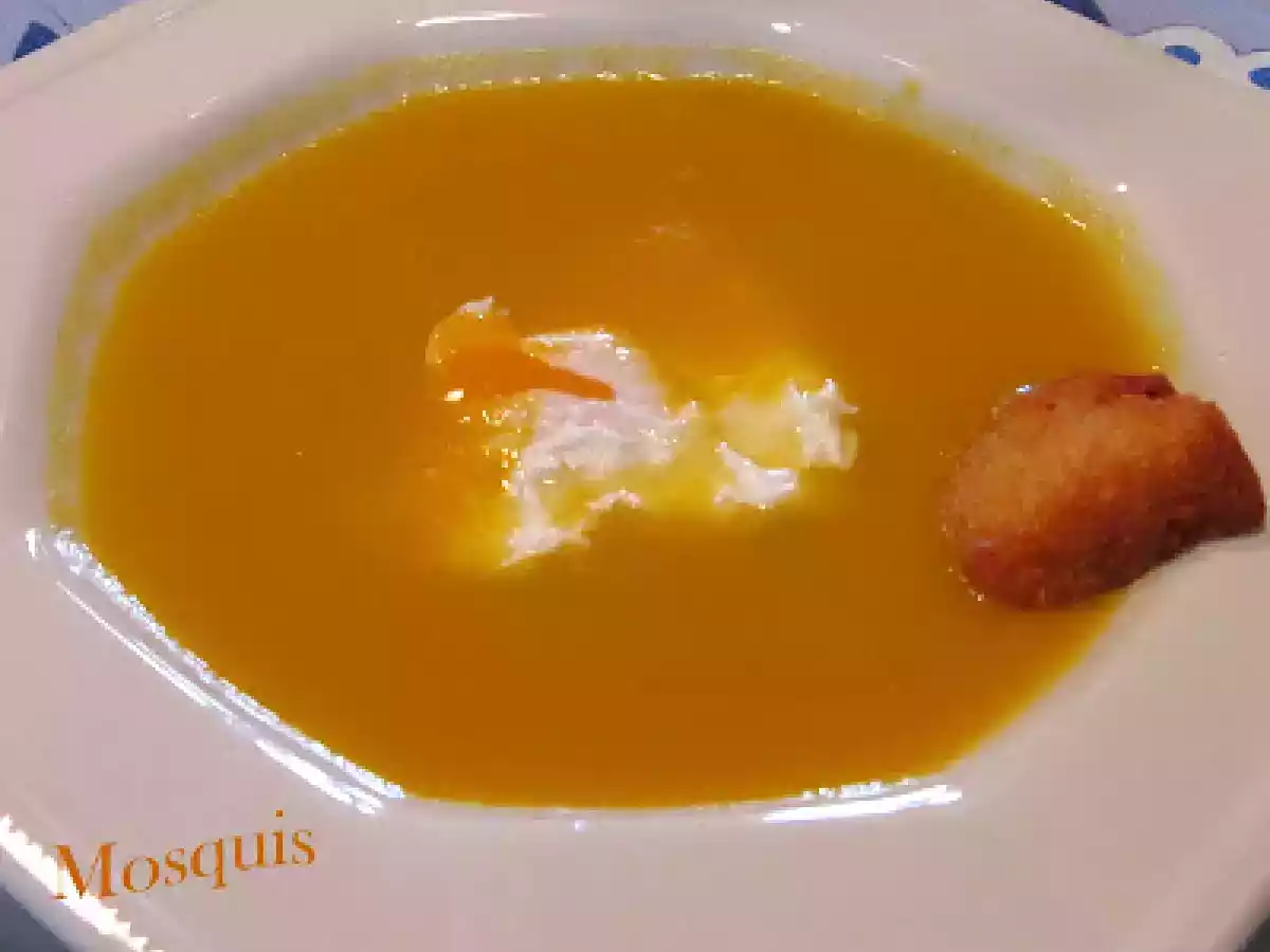 Crema de zanahorias con huevo poché y 2º PREMIO - foto 2