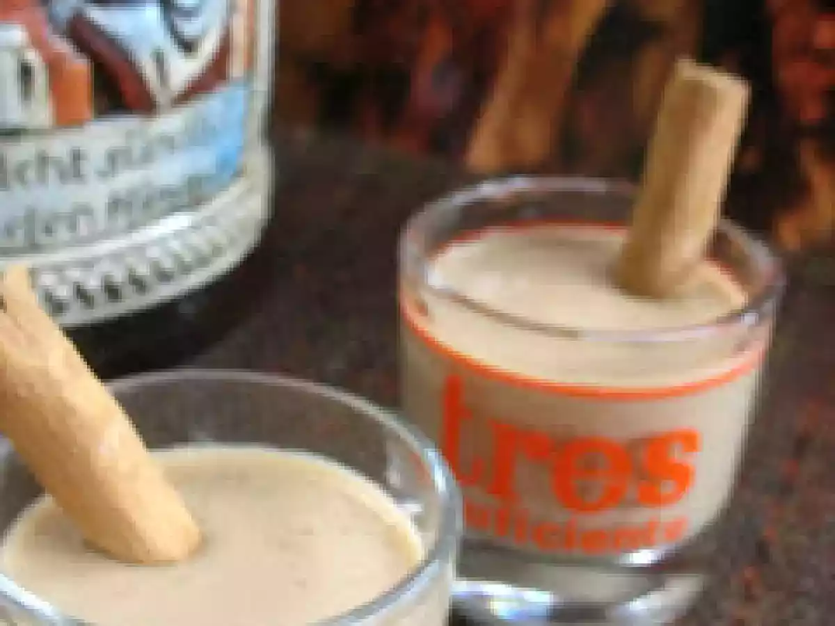 Crema dulce de cerveza