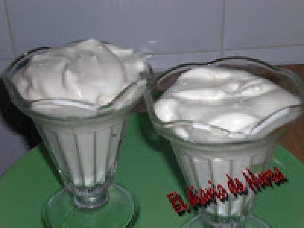 Crema fria de limon