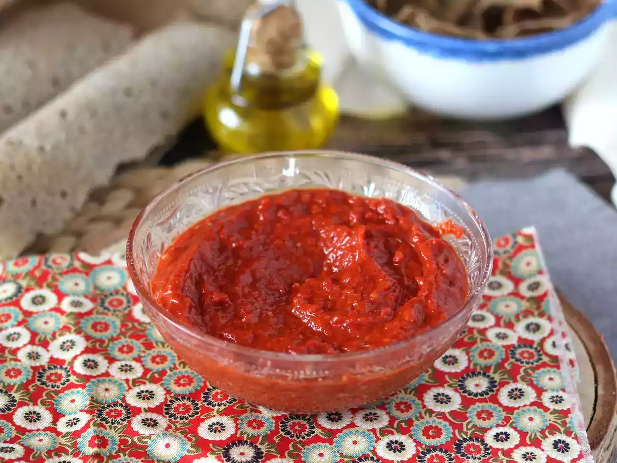 Crema para untar de pimiento rojo asado - foto 2