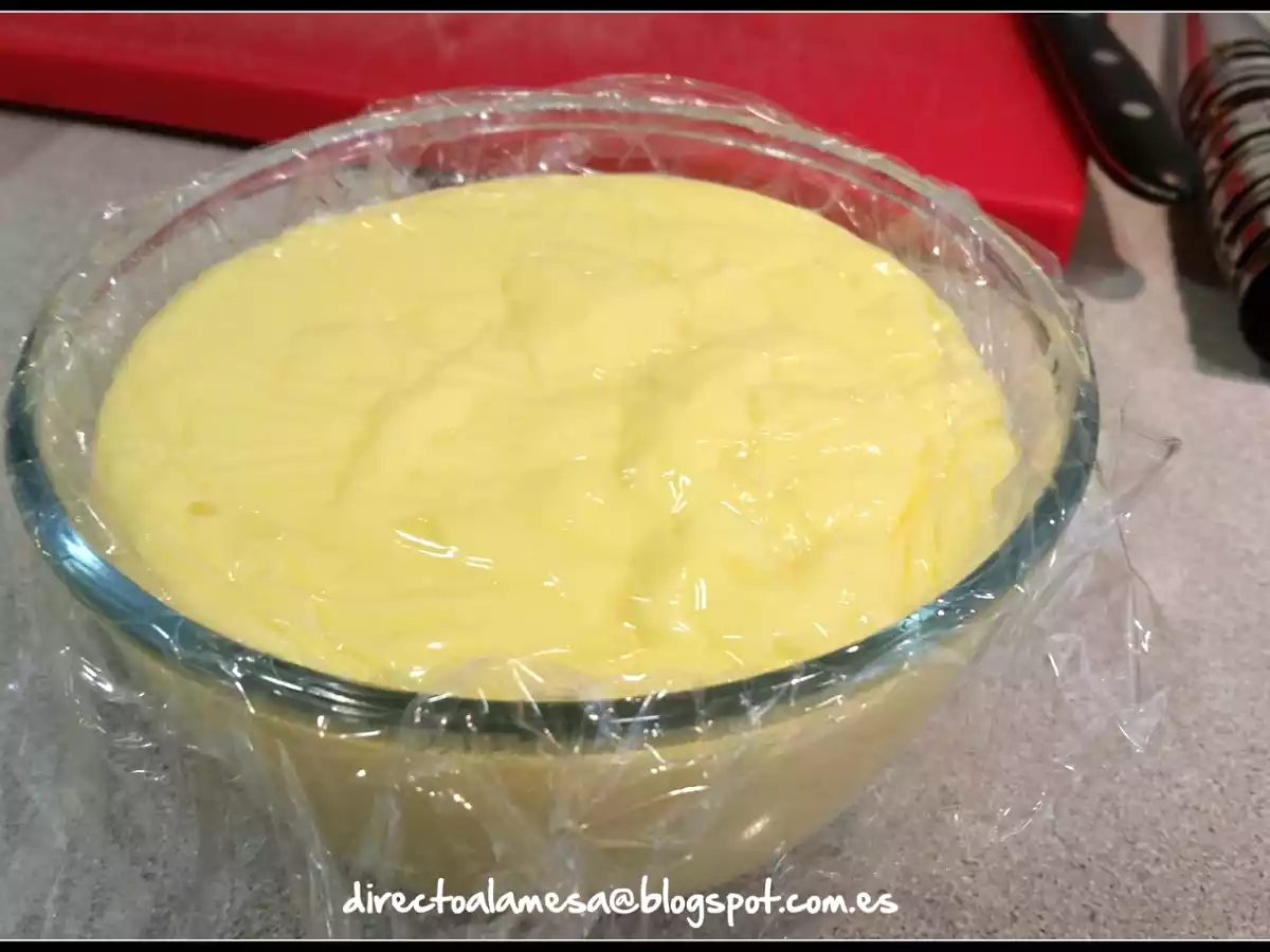 Crema pastelera (con y sin Thermomix)
