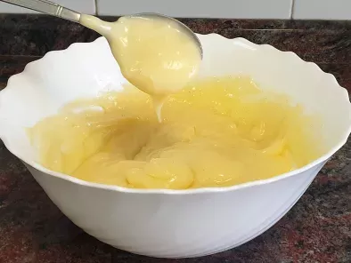Crema pastelera en microondas en 5 minutos