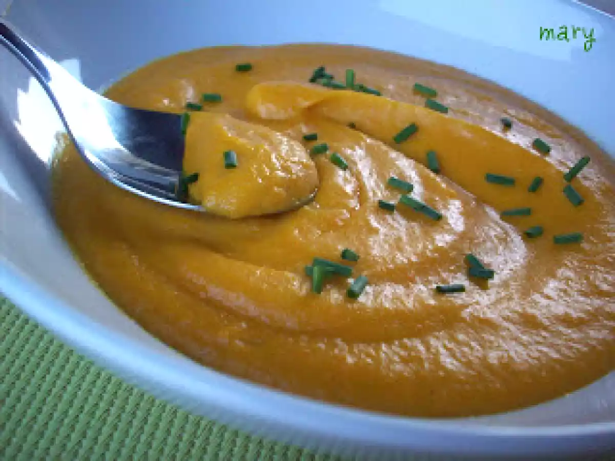 Crema, puré de zanahorias - foto 3