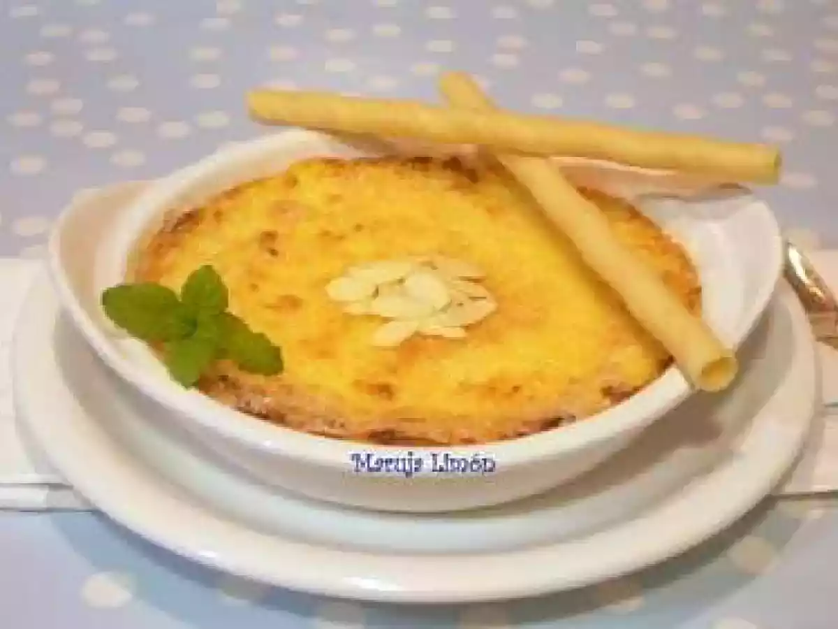 Crema quemada de requesón