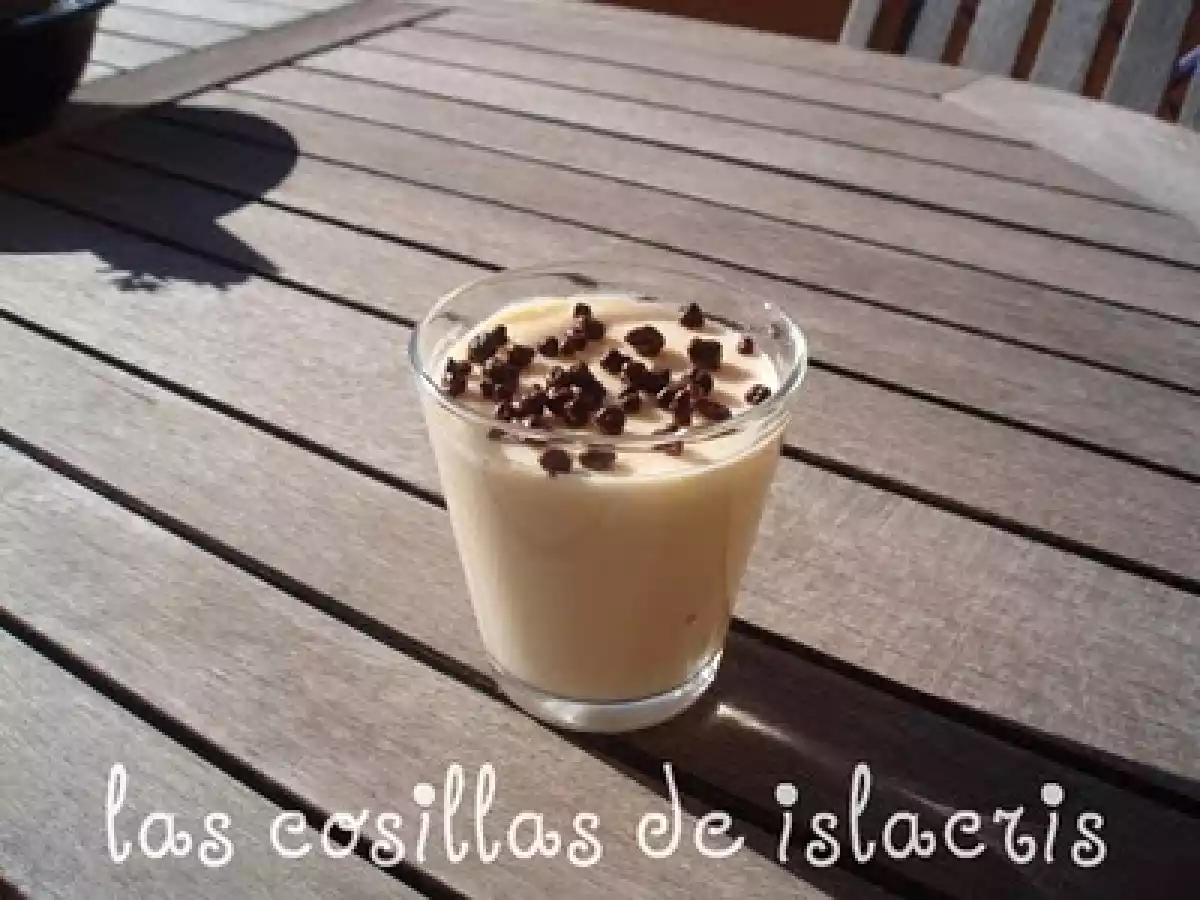 Cremoso de mascarpone y chocolate blanco