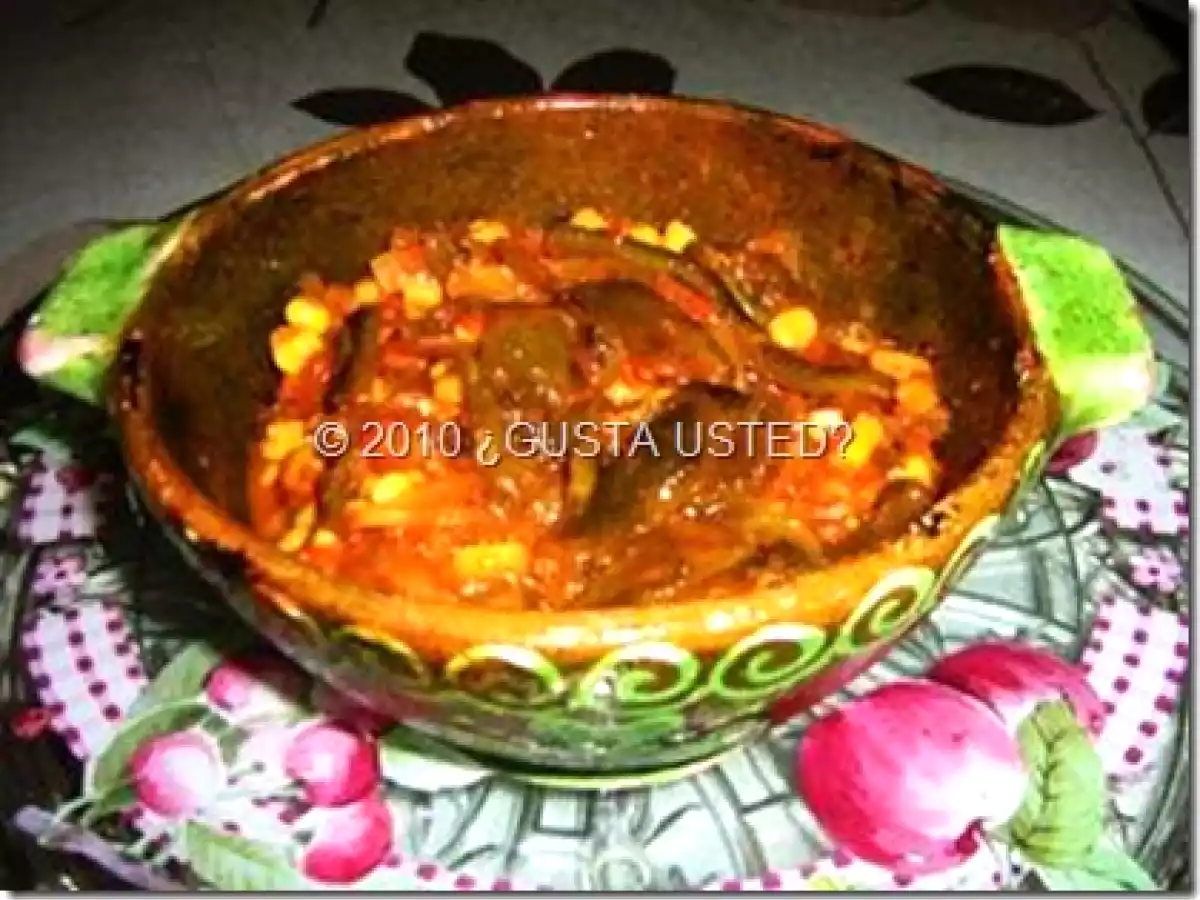 CREPAS DE RAJAS DE CHILE POBLANO CON ELOTE RECETA - foto 9