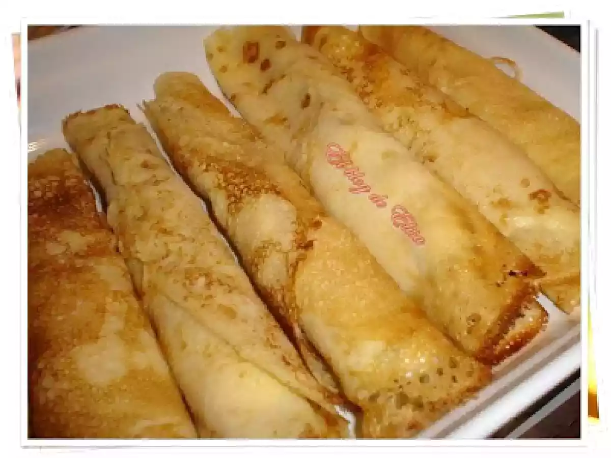 Crepes con crema de requesón y eneldo - foto 3