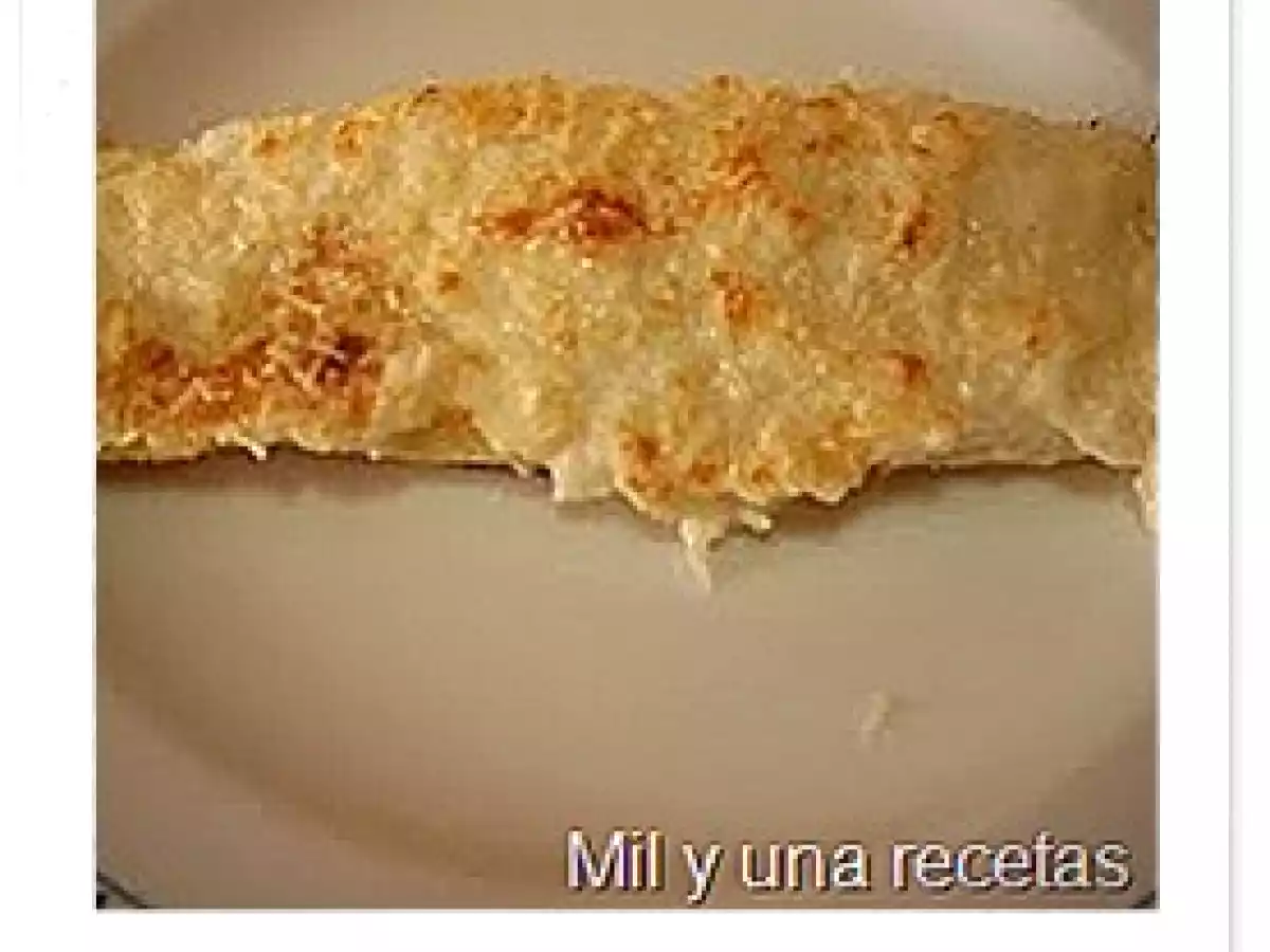 Crepês de jamon York y queso