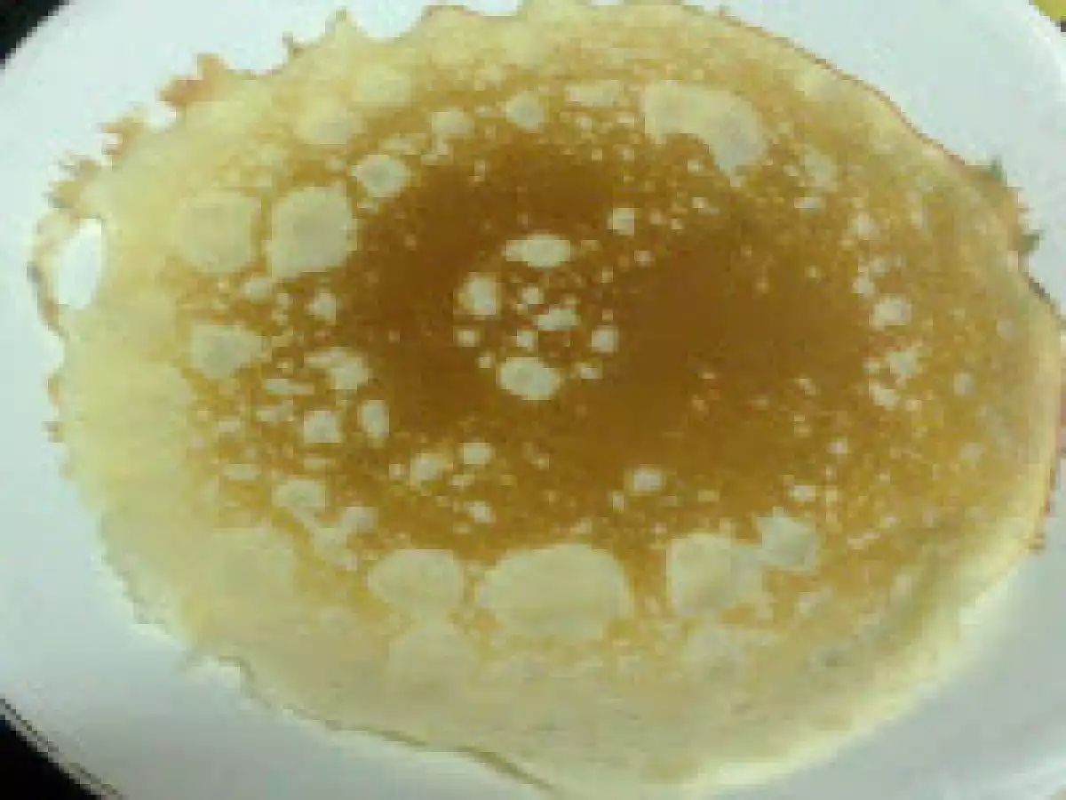 Crepes rellenos de chocolate