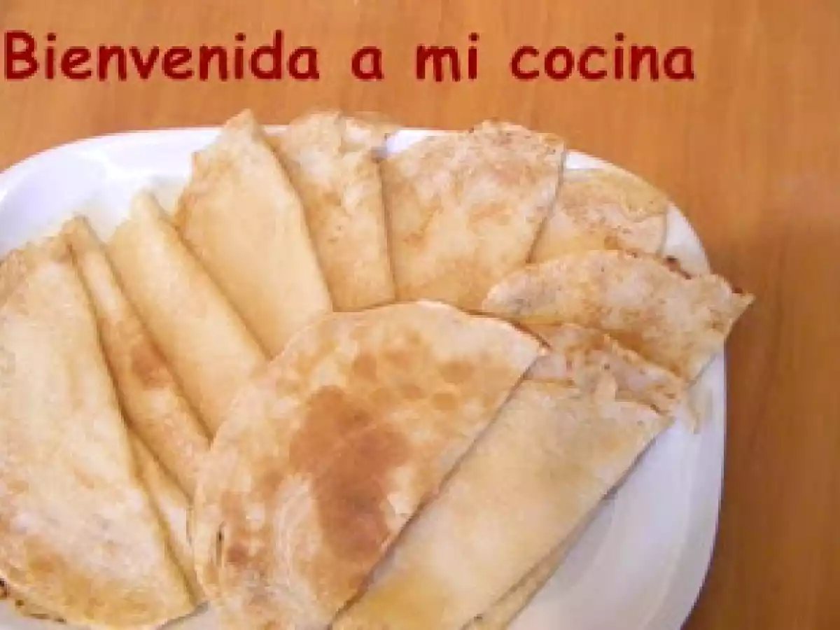 Crepés sin huevo