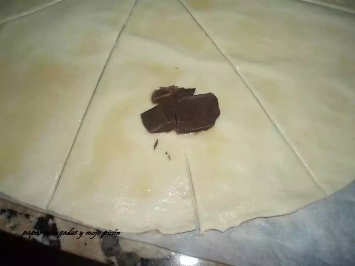 CROISSANT DE CHOCOLATE PASO A PASO - foto 7