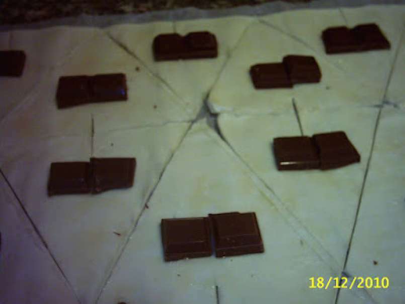 Croissants de chocolate, foto 3