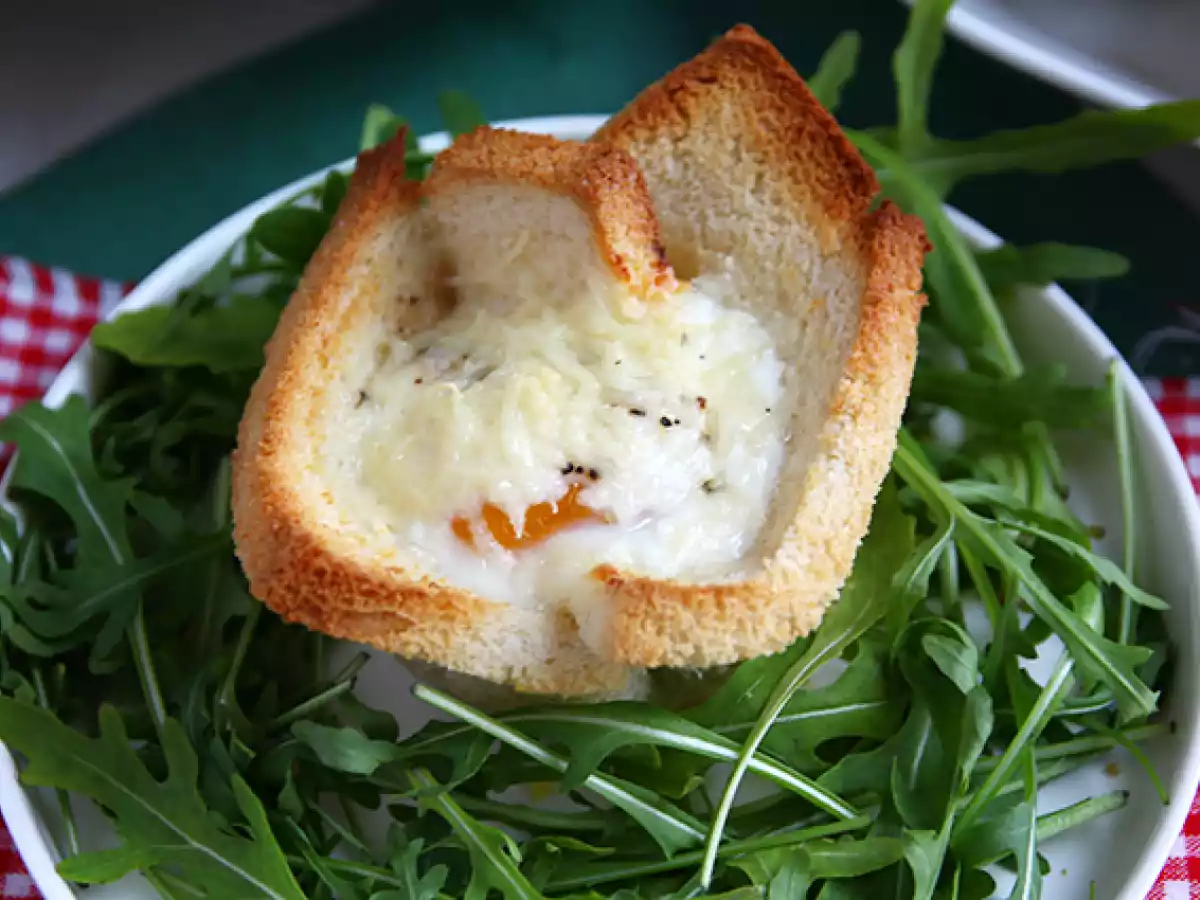 Croque muffin de jamón y queso - foto 3