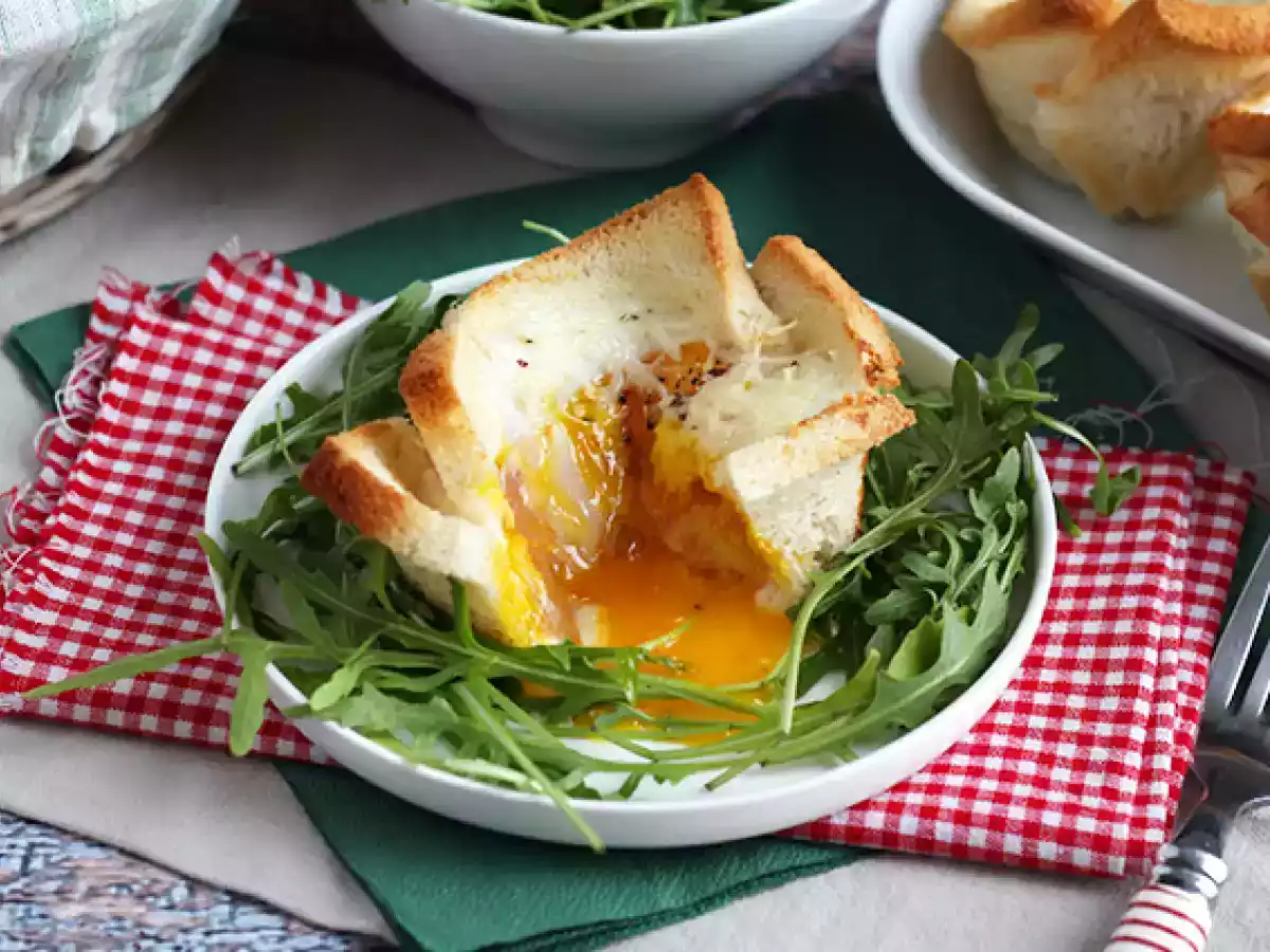 Croque muffin de jamón y queso - foto 4