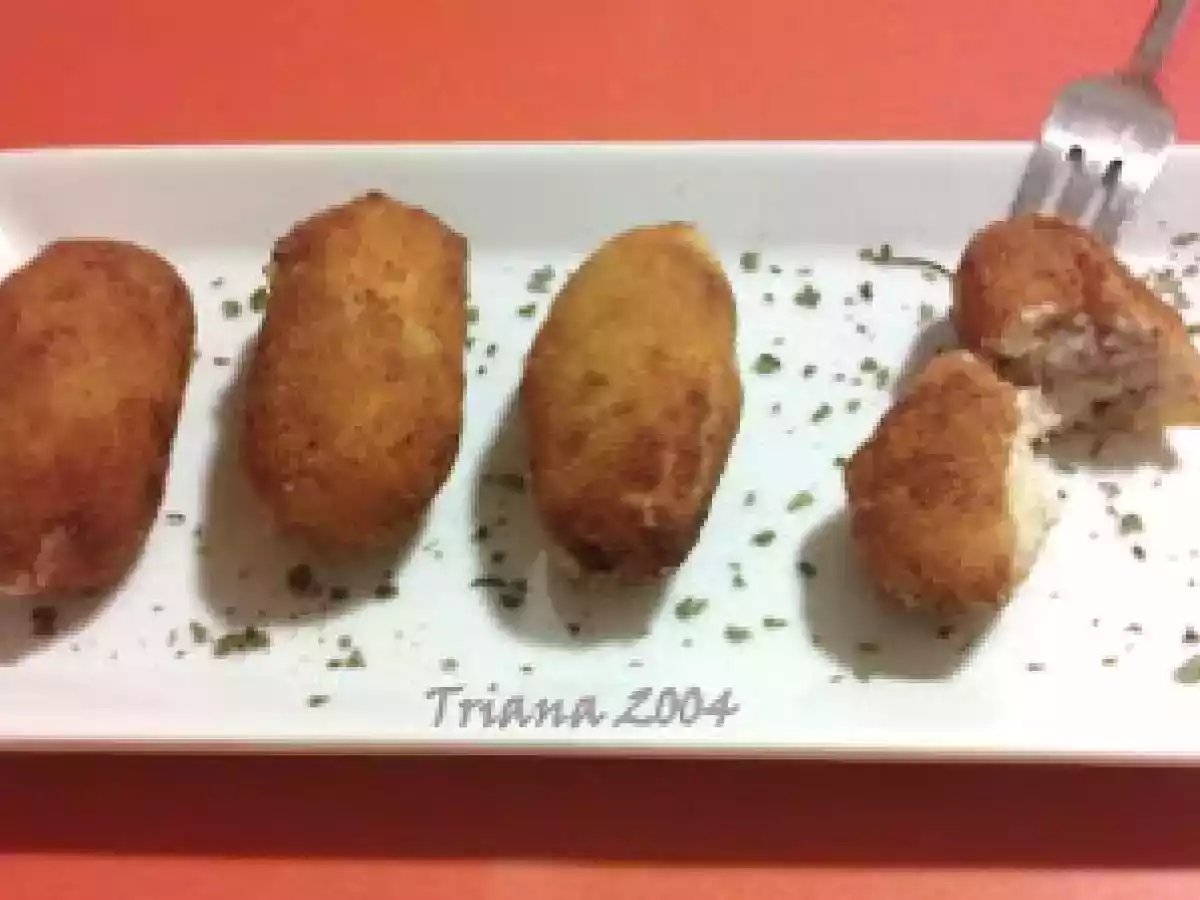 Croquetas con jamon de jabugo