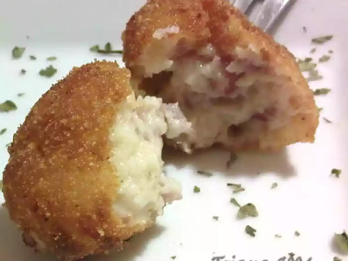 Croquetas con jamon de jabugo - foto 2