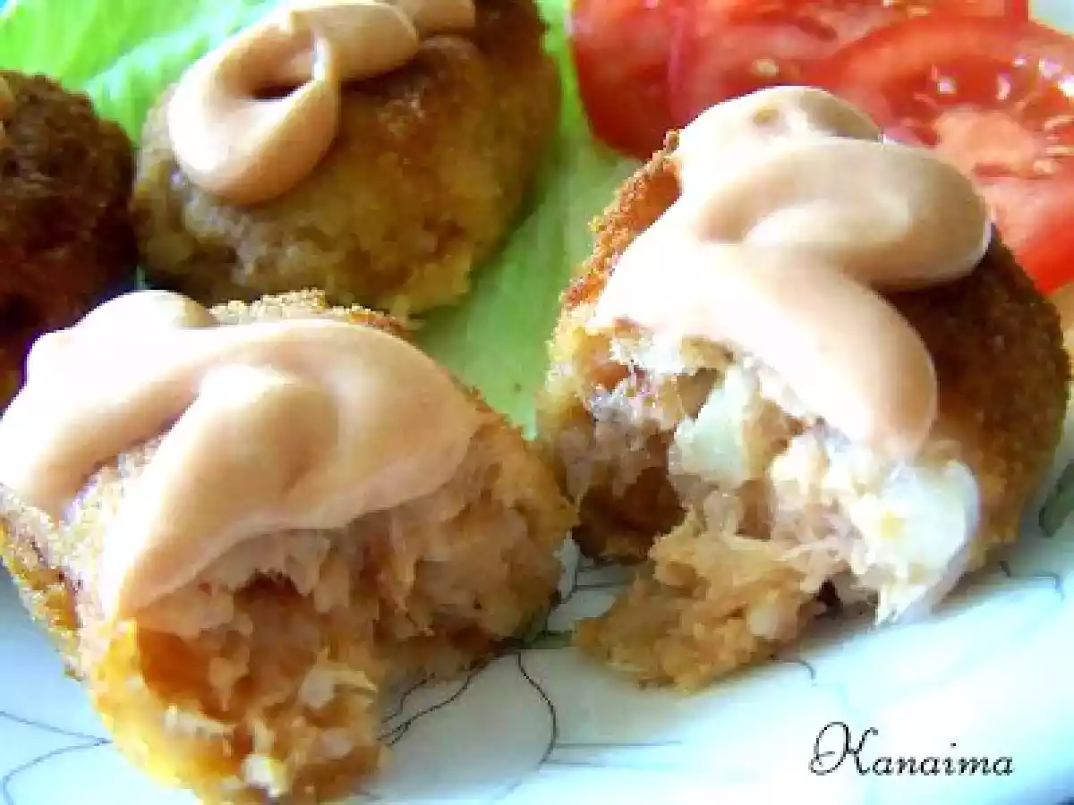 Croquetas de atún, papas y arroz - foto 4