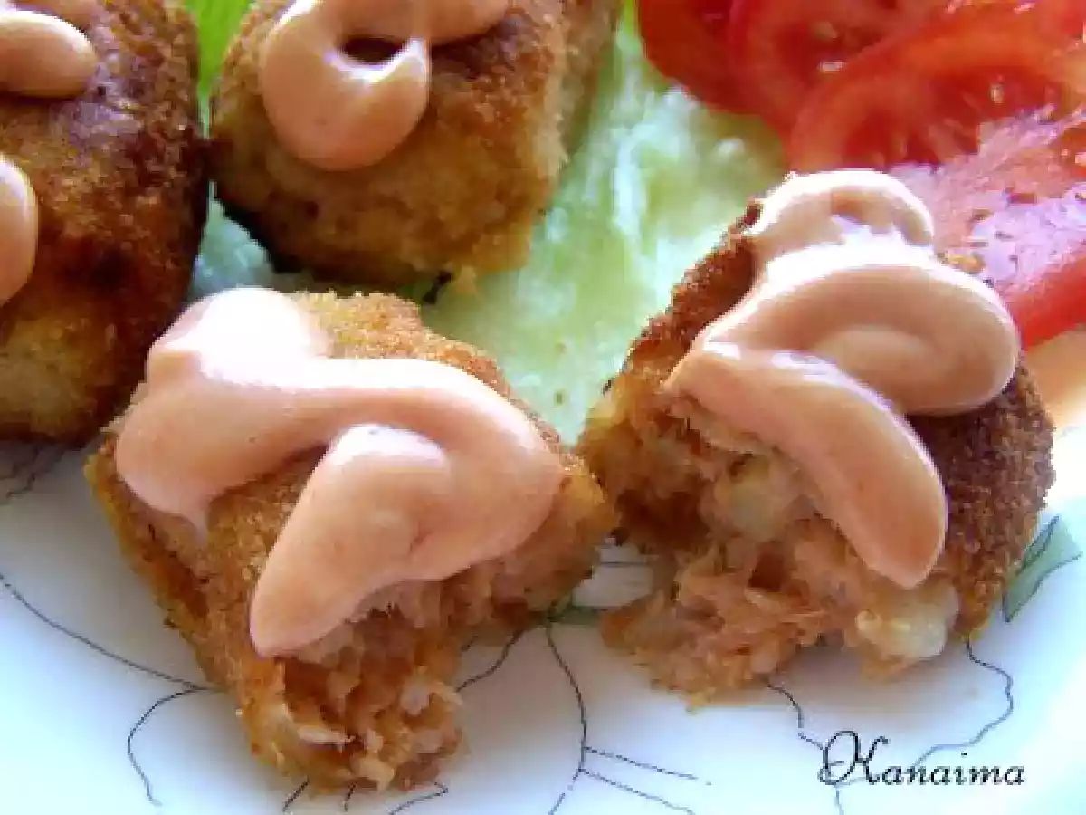 Croquetas de atún, papas y arroz - foto 5