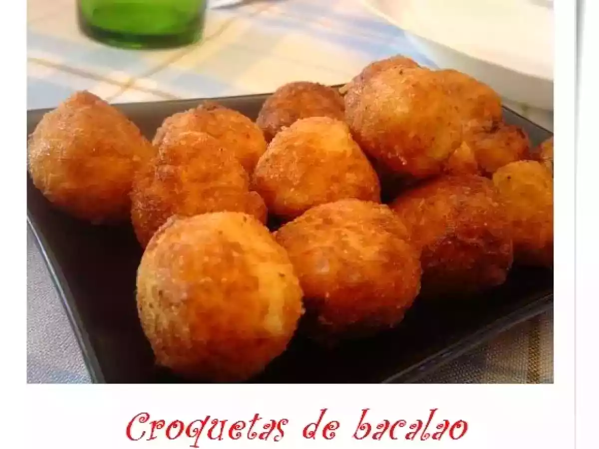 Croquetas de bacalao
