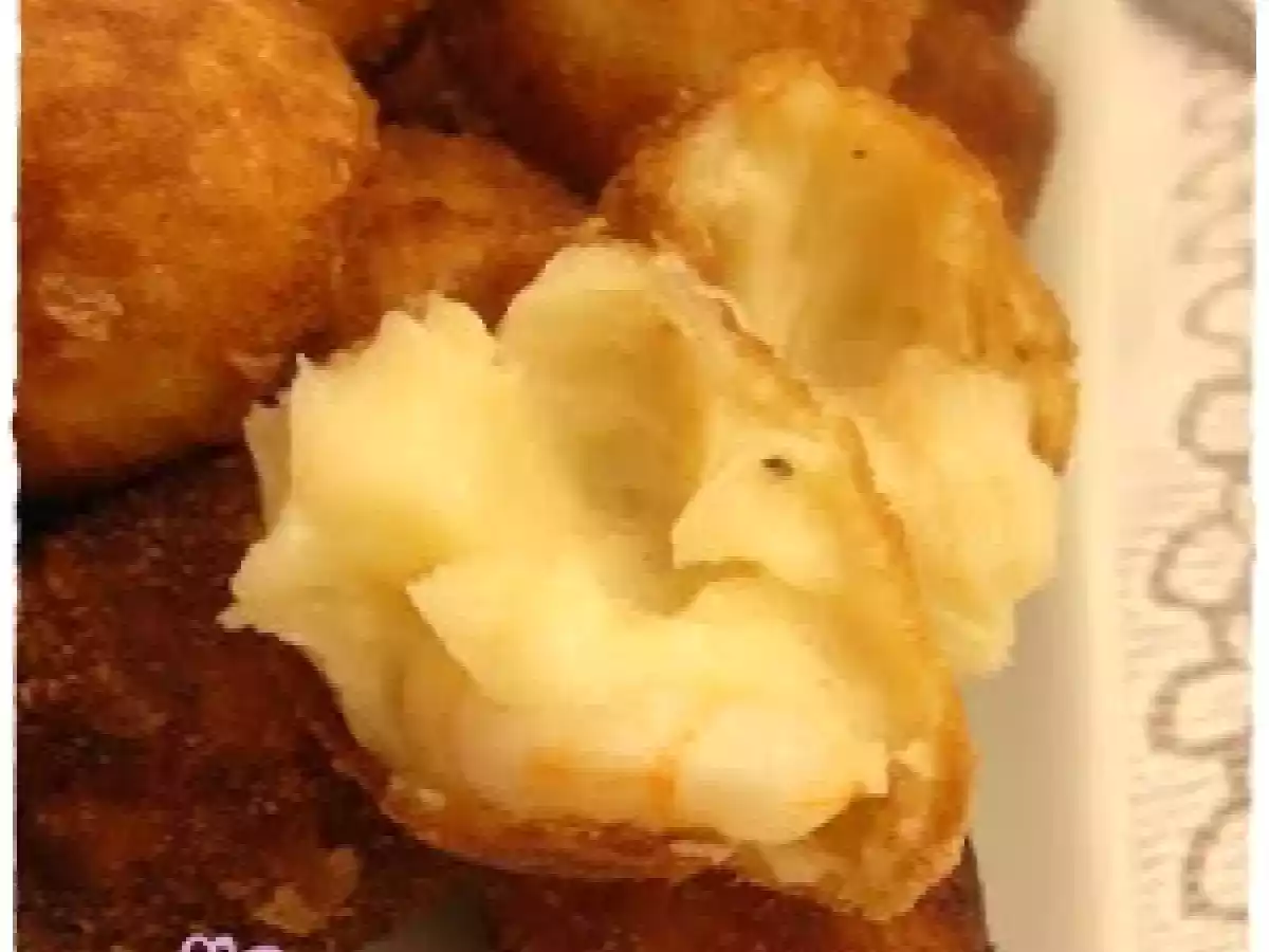 Croquetas de bacalao y gambas - foto 2