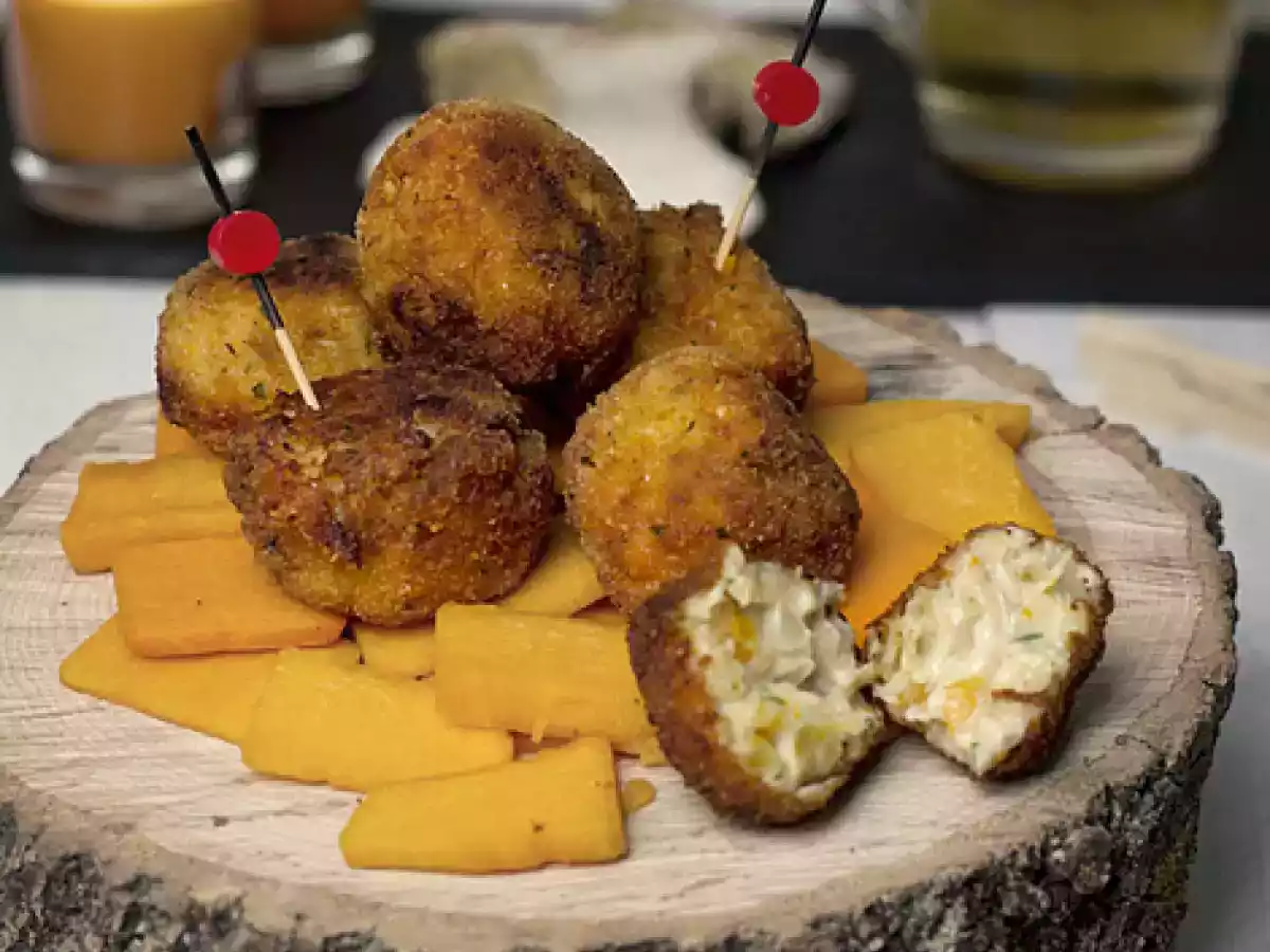 Croquetas de boletus y calabaza - foto 2