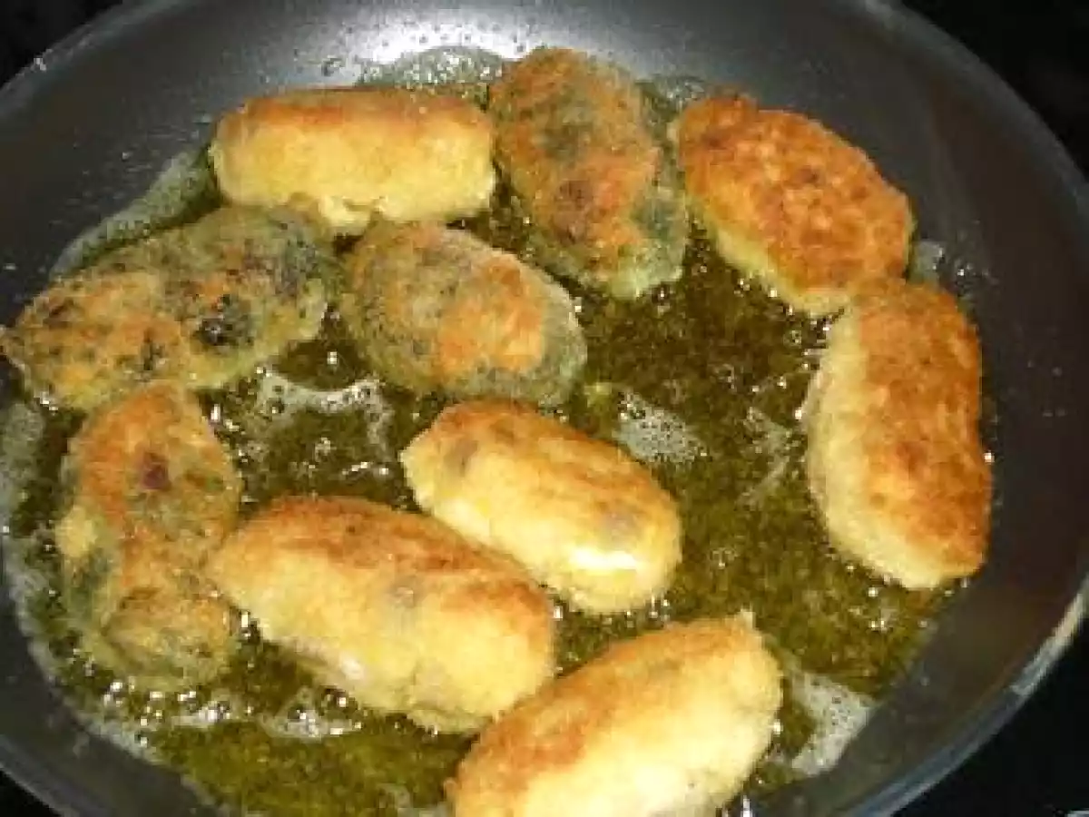 Croquetas de espinacas y croquetas de salmón - foto 5
