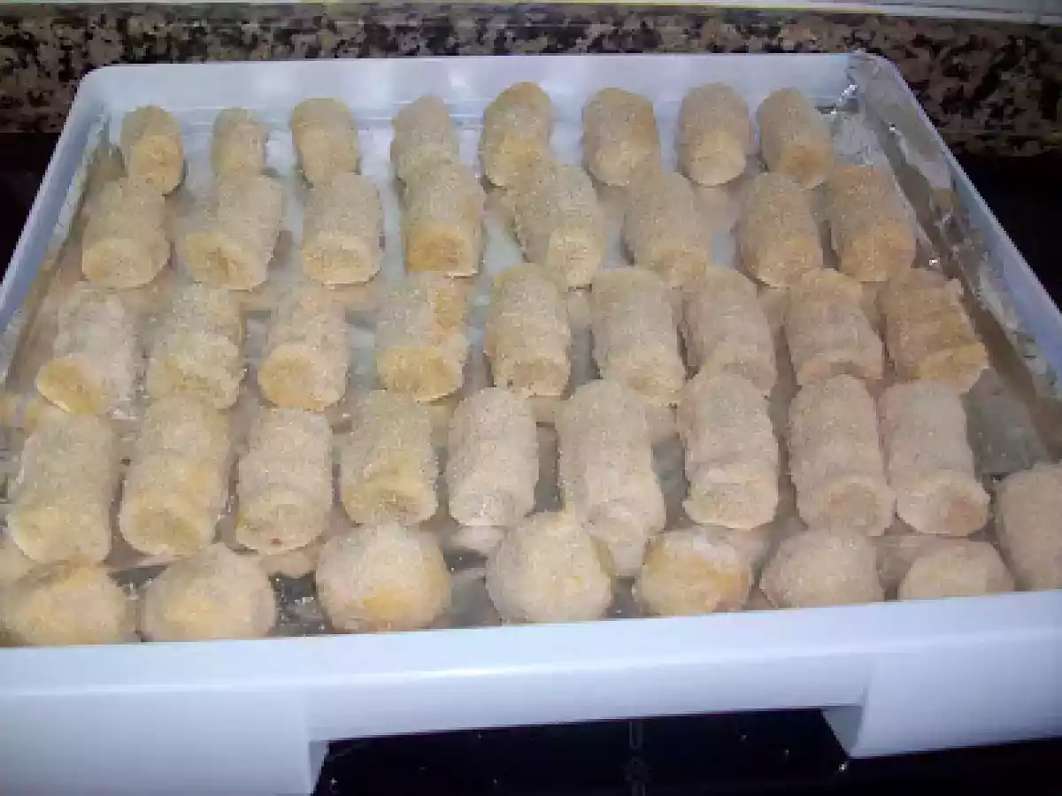 Croquetas de jamón y carne de cocido en Thermomix - foto 11