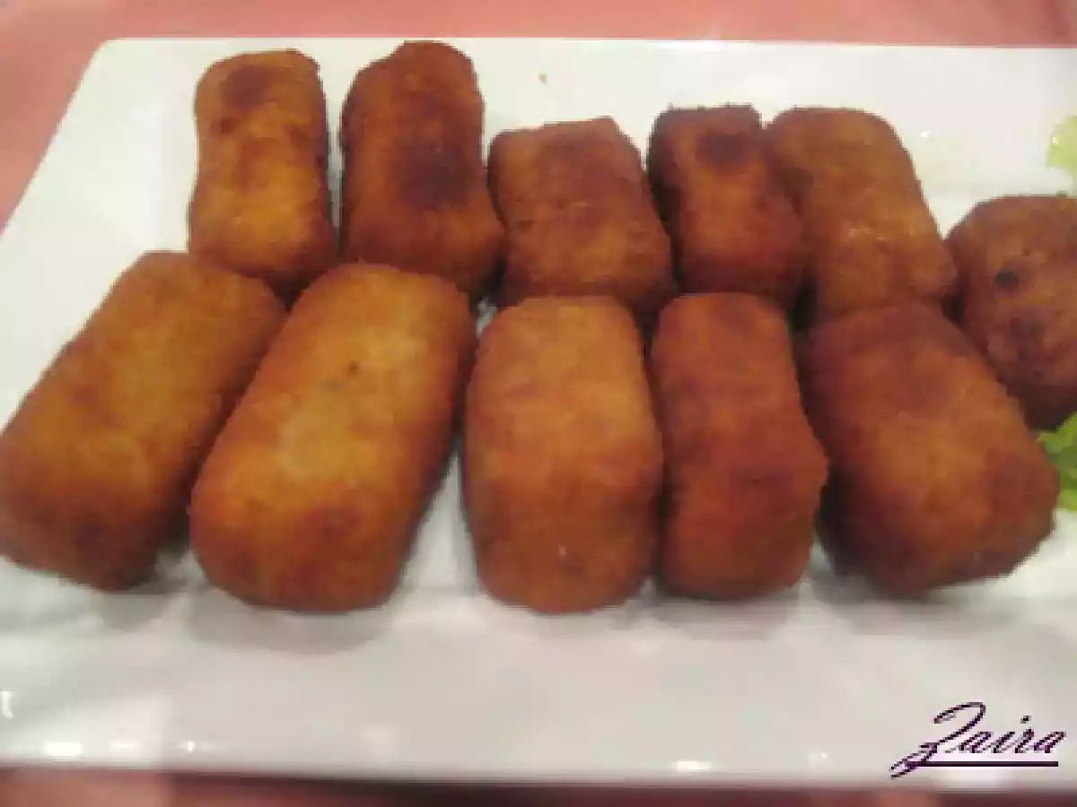 Croquetas de langostinos