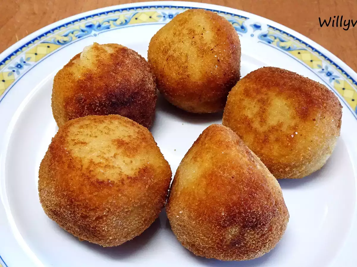 Croquetas de langostinos navideñas - foto 2