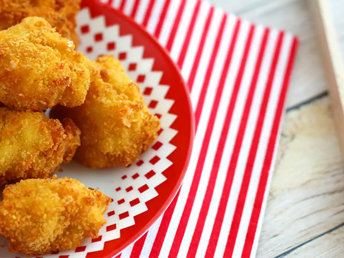 Croquetas de macarrones con jamón y queso - foto 4