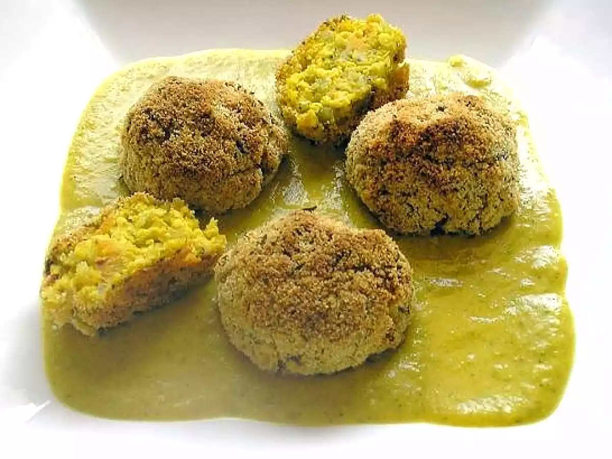 Croquetas de mijo al curry - foto 3