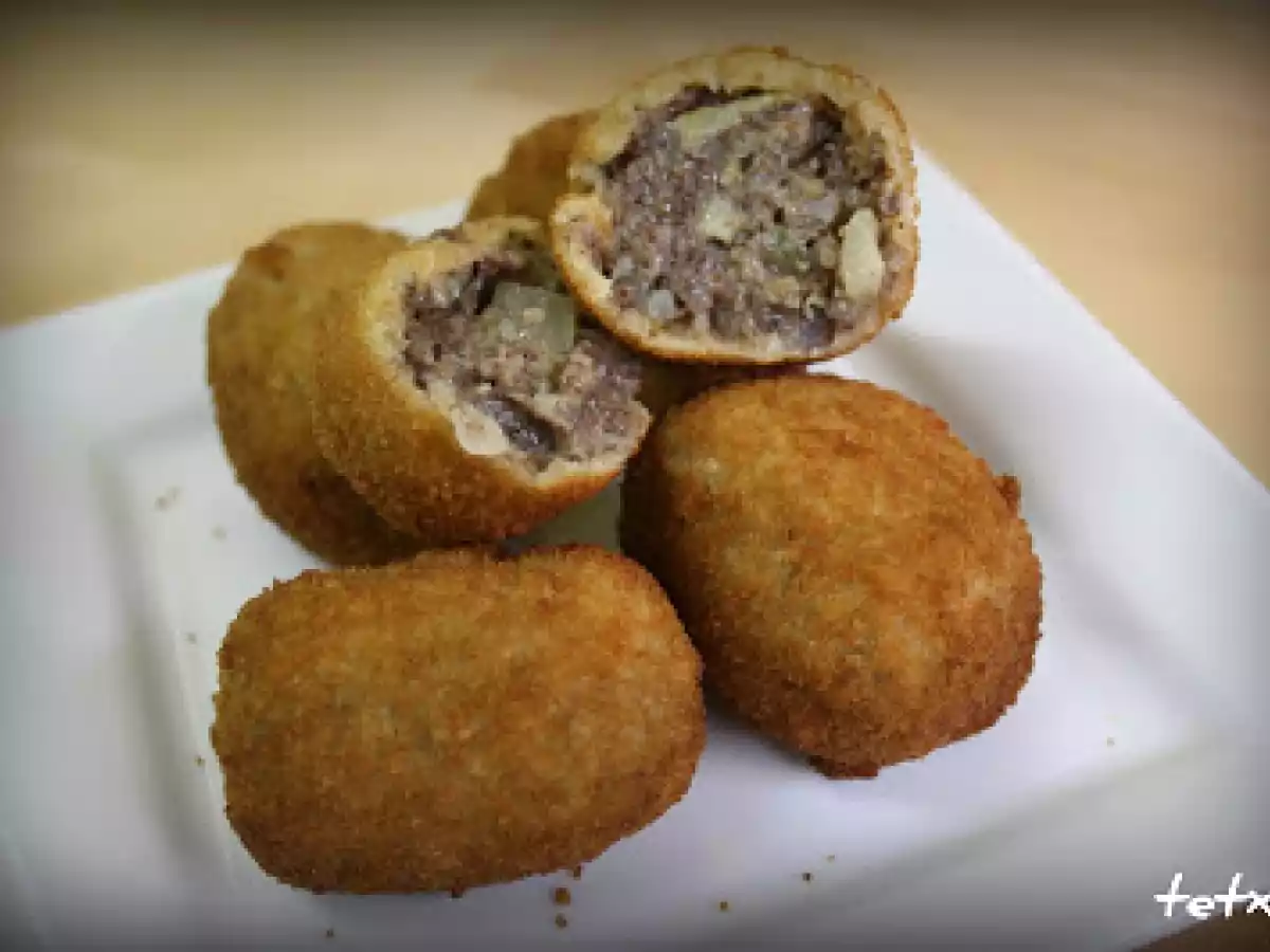 Croquetas de Morcilla Y Puerro (fussioncook y tradicional)