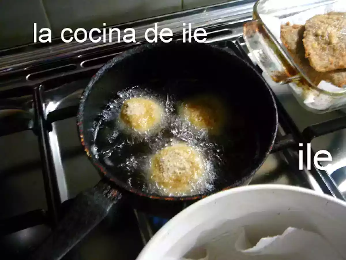 Croquetas de papa con corazón de queso - foto 2