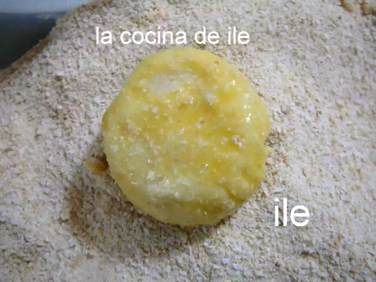 Croquetas de papa con corazón de queso - foto 4