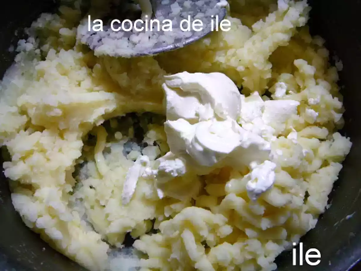 Croquetas de papa con corazón de queso - foto 11