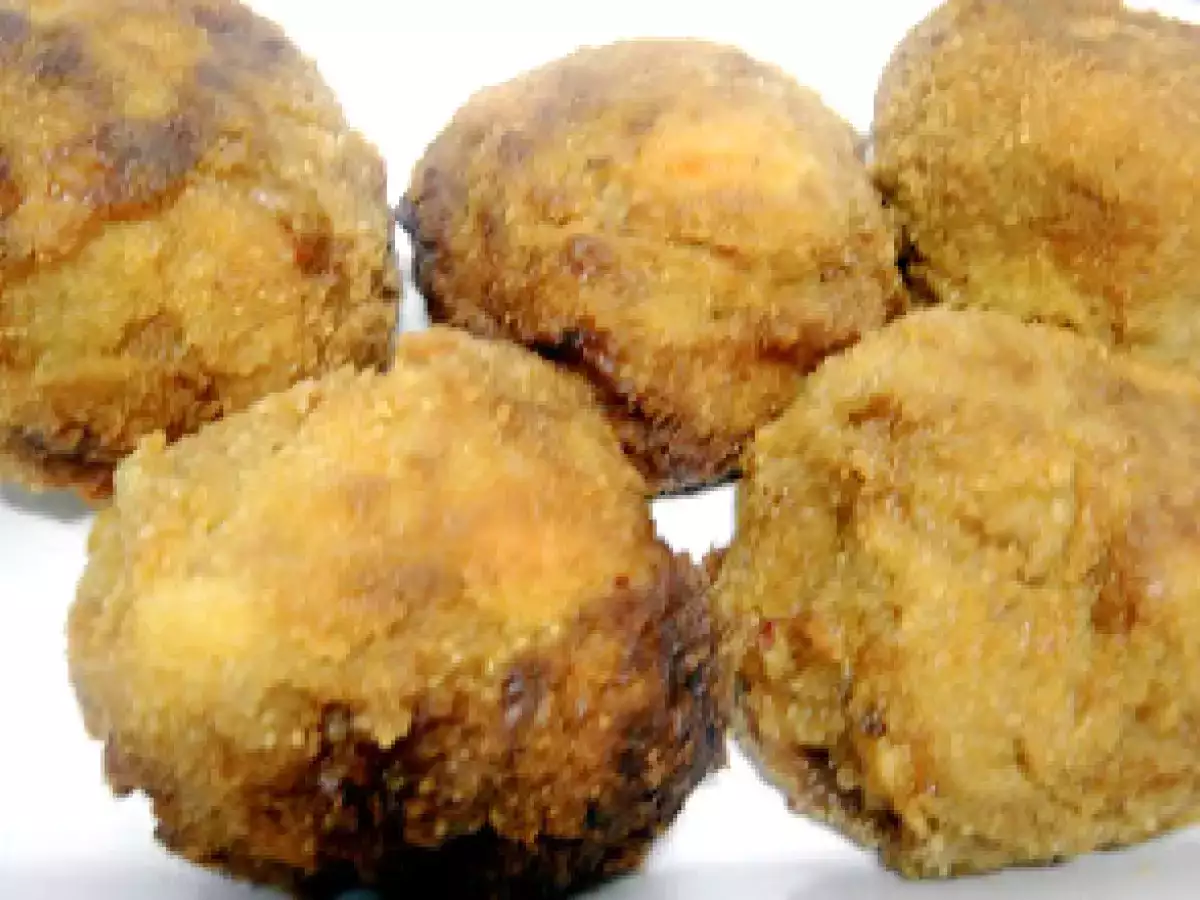 Croquetas de pisto, pescado y gambas - foto 2