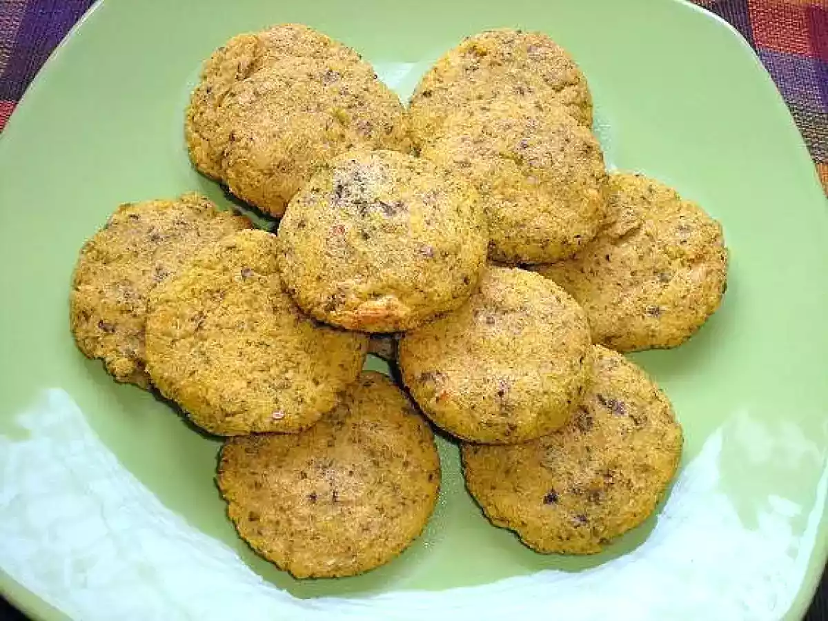 Croquetas de polenta con paté y alga nori - foto 2