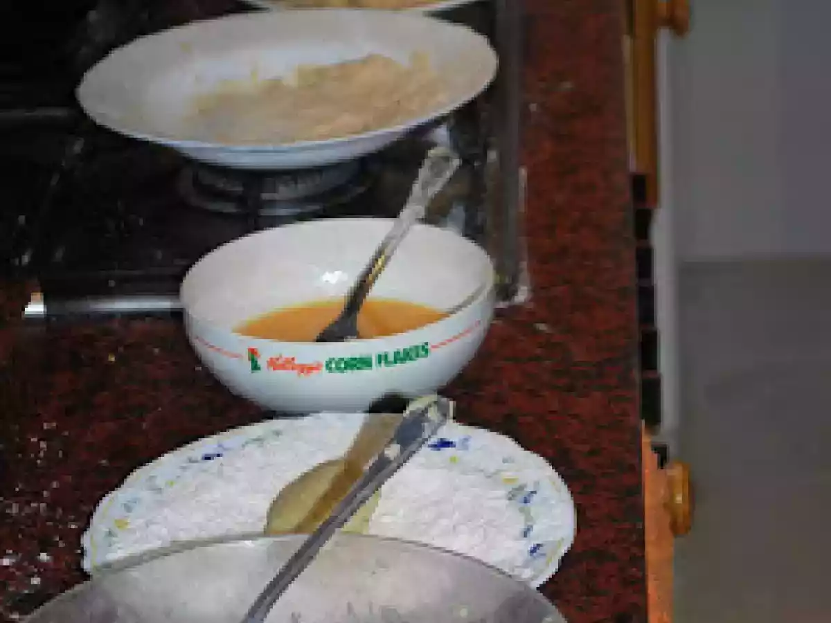 Croquetas de pollo al curri - paso a paso - foto 4