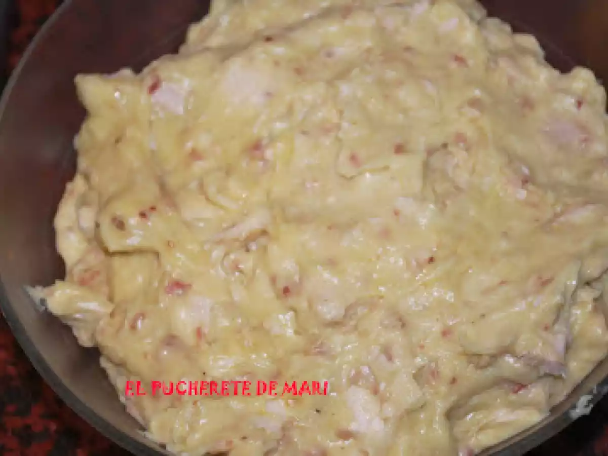 Croquetas de pollo al curri - paso a paso - foto 5