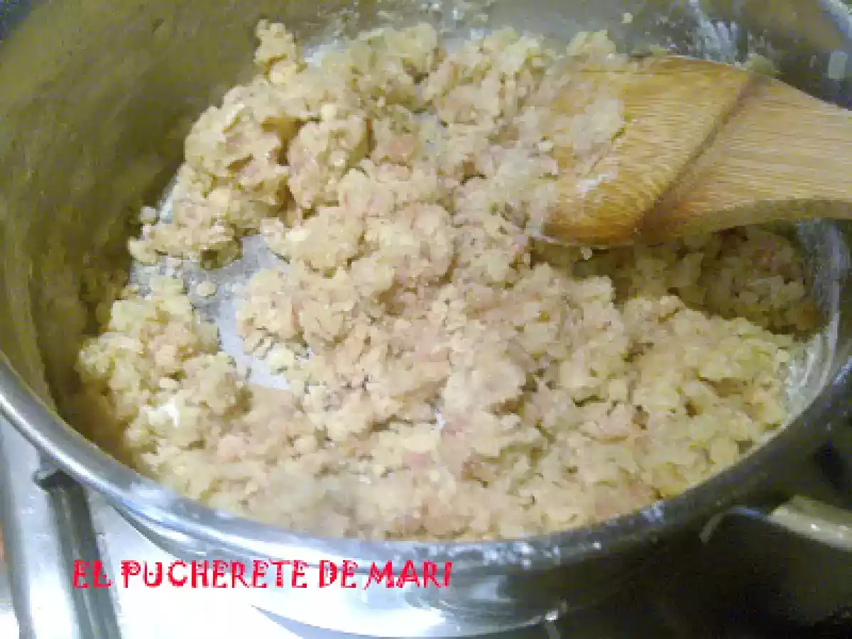 Croquetas de pollo al curri - paso a paso - foto 11