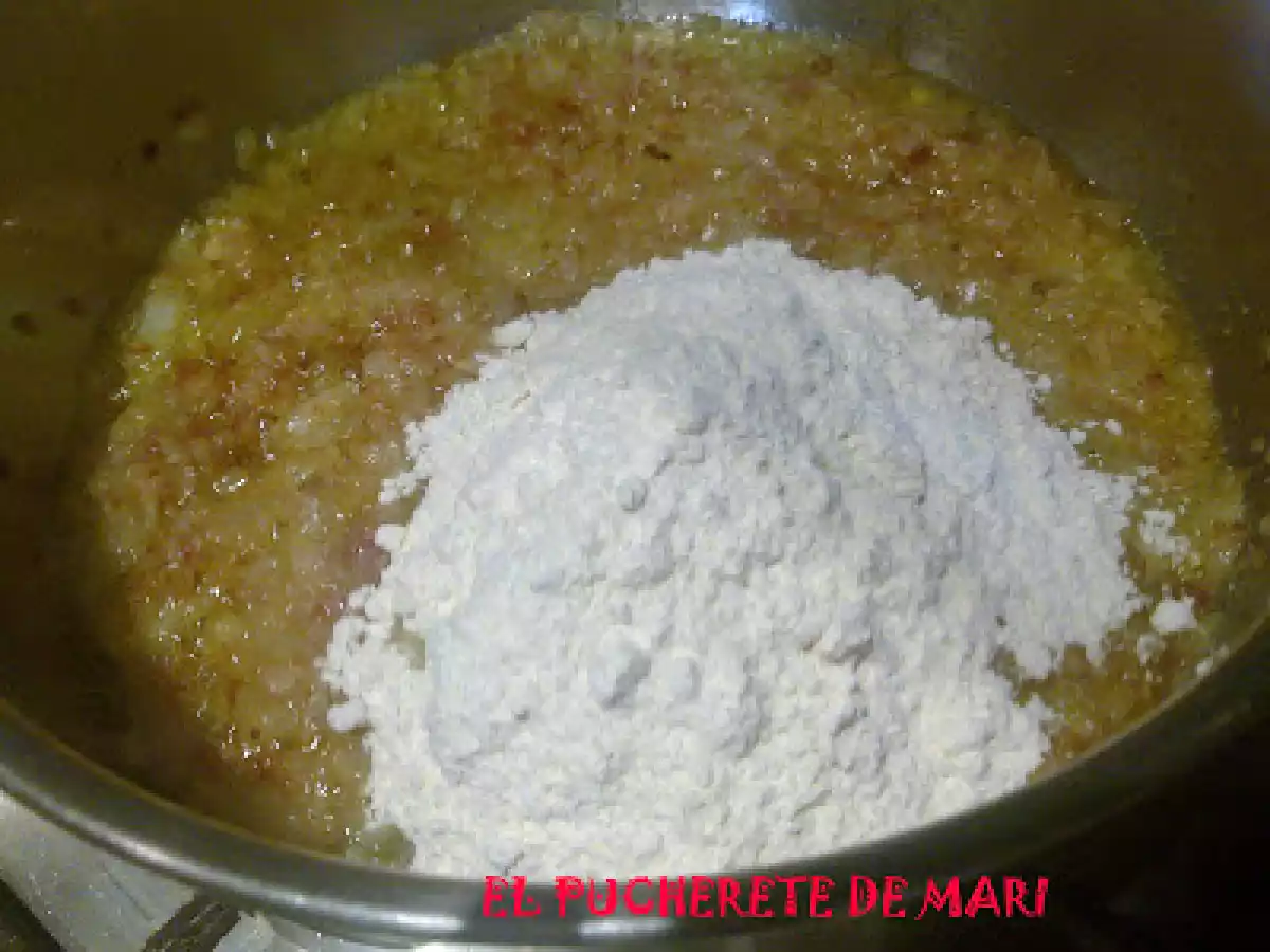 Croquetas de pollo al curri - paso a paso - foto 12