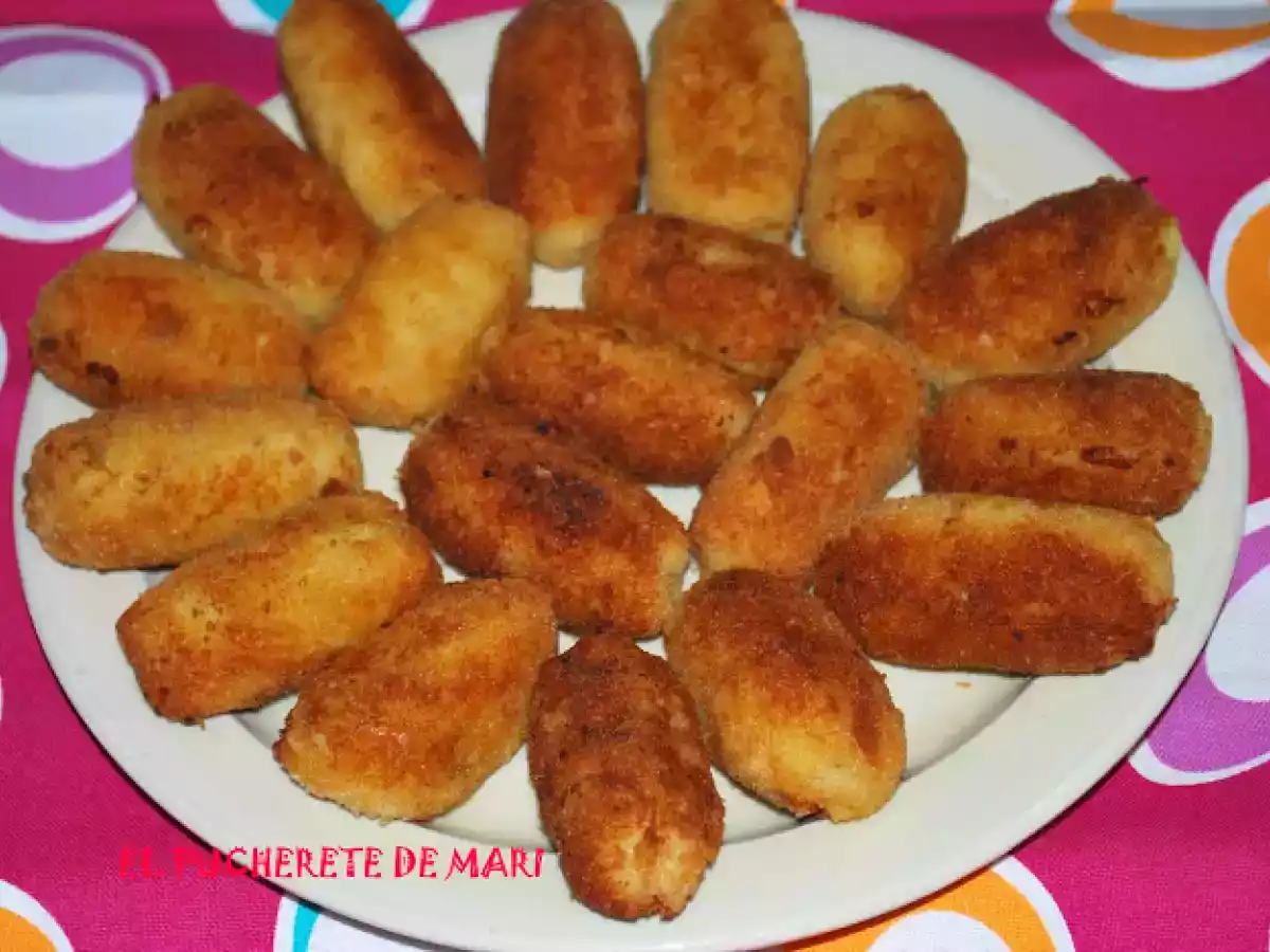 Croquetas de pollo al curri - paso a paso - foto 16