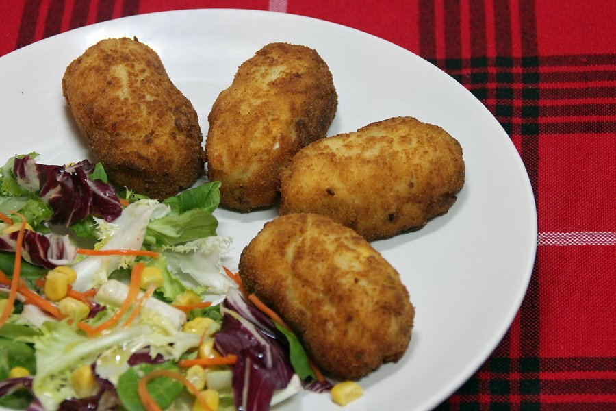 Croquetas de pollo al estilo de la abuela Receta Petitchef