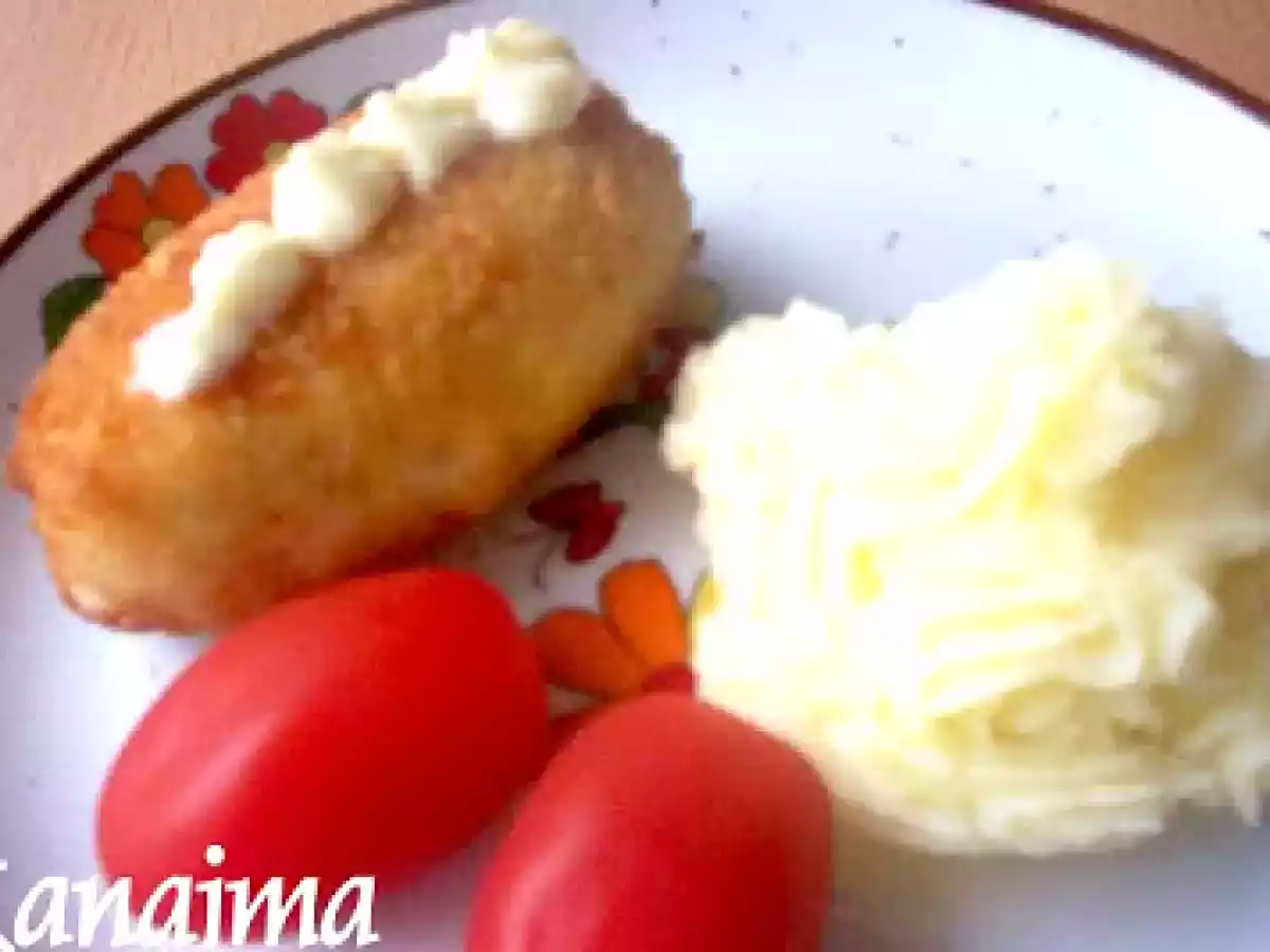 Croquetas de pollo al queso crema - foto 4