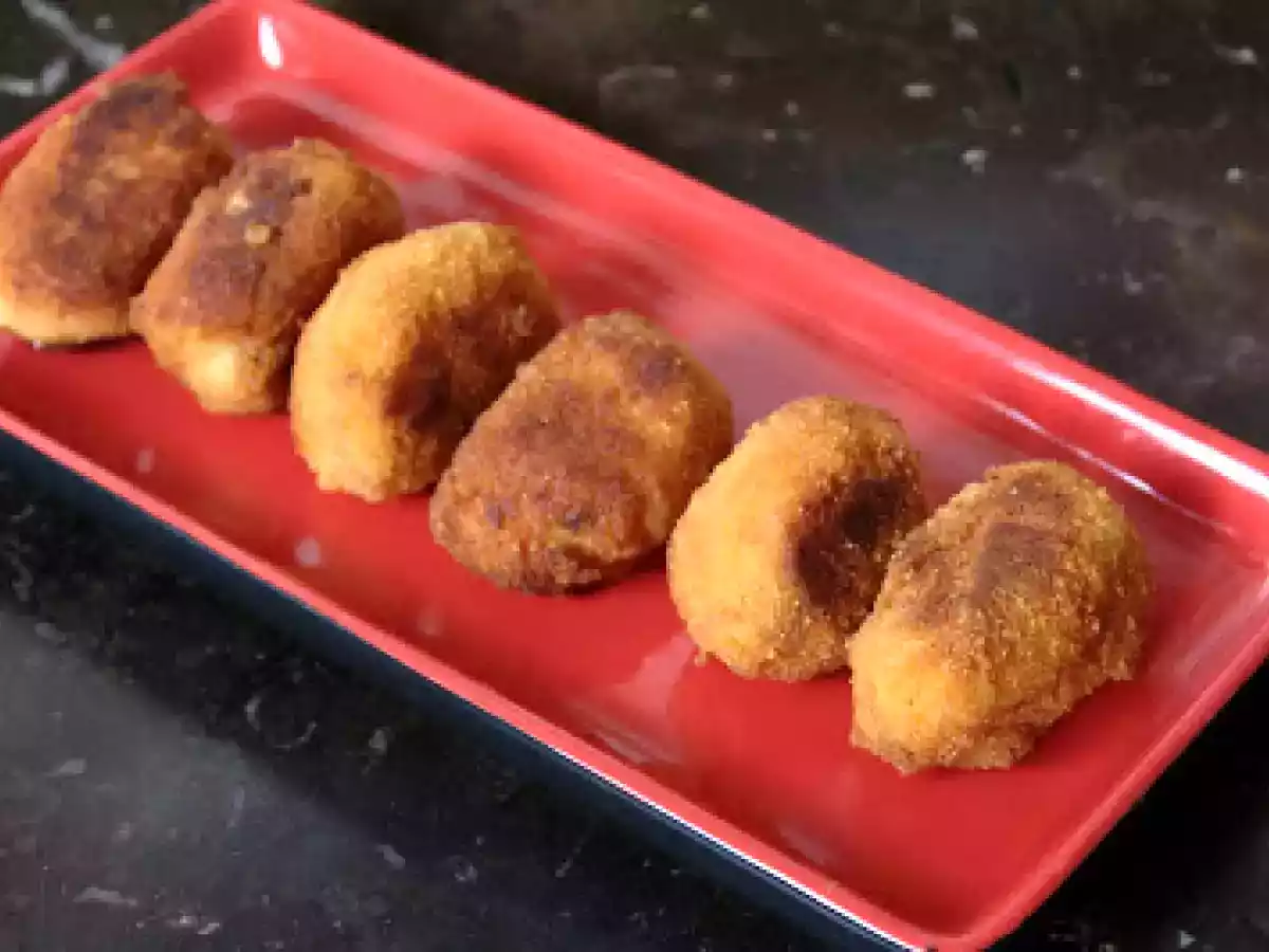 Croquetas de pollo asado
