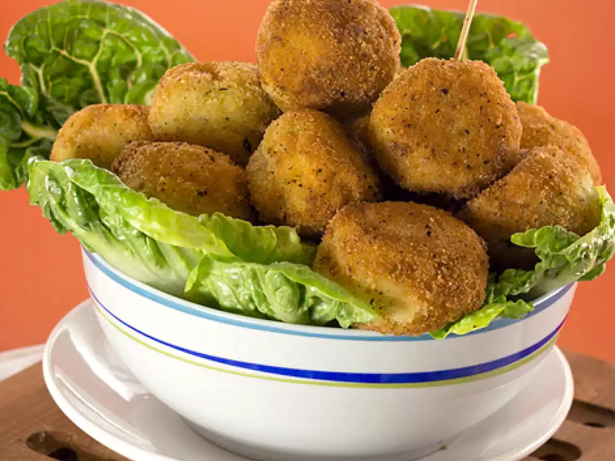 Croquetas de pollo y jamón