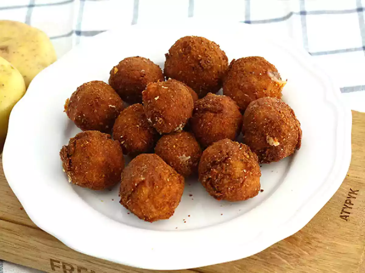 Croquetas de queso raclette y patata