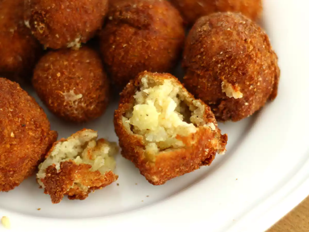 Croquetas de queso raclette y patata - foto 3